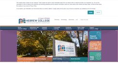 Desktop Screenshot of hebrewcollege.edu